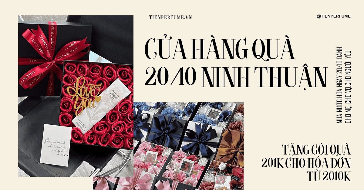 Cửa hàng quà 20-10 Ninh Thuận