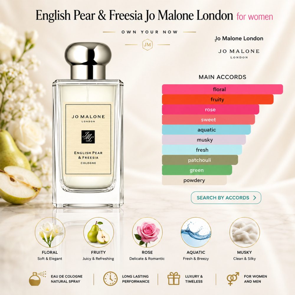 Jo Malone English Pear & Freesia Cologne 29 Mùi hương Nước hoa Jo Malone English Pear & Freesia Cologne _ Tiến Perfume