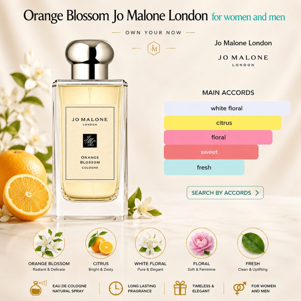 Jo Malone Orange Blossom Cologne 27 Mùi hương Nước hoa Jo Malone Orange Blossom Cologne _ Tiến Perfume