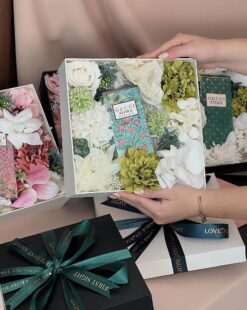 Combo nước hoa Gucci Flora Gorgeous Jasmine EDP 100ml + Hộp quà