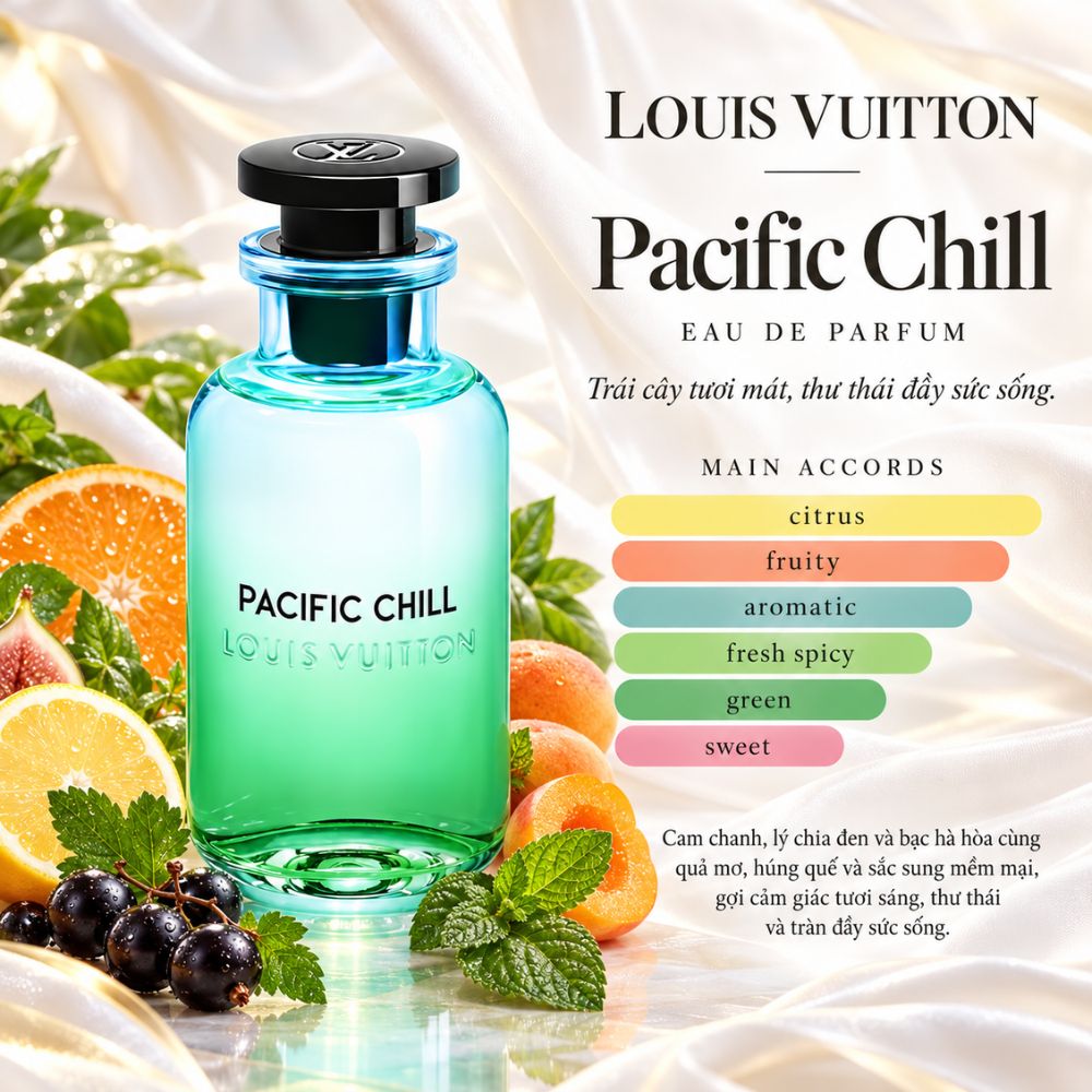 Louis Vuitton Pacific Chill EDP 24 Mùi hương Nước hoa Louis Vuitton Pacific Chill EDP _ Tiến Perfume