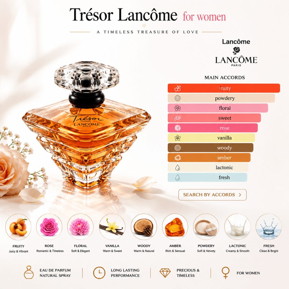 Lancome Tresor EDP 29 Mùi hương Nước hoa Lancome Tresor EDP _ Tiến Perfume