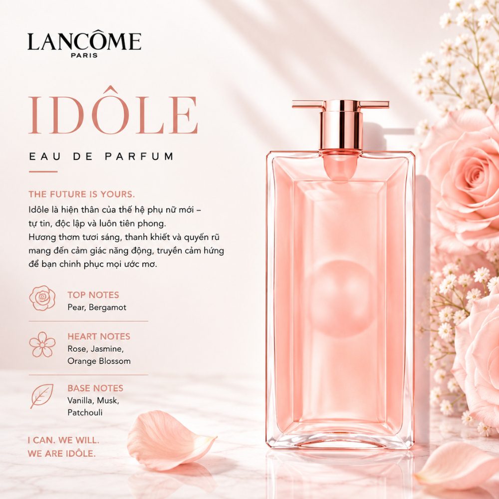 Lancome Idole EDP 26 Lancome Idôle EDP 100ml _ Tiến Perfume
