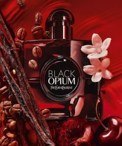 Poster YSL Black Opium Over Red mới nhất 2024