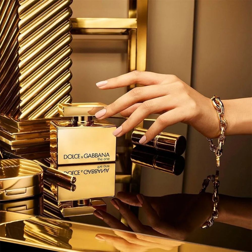 Tester Dolce & Gabbana D&G The One Gold Intense Woman EDP 75ml 4 3 Nước hoa nữ Dolce & Gabbana D&G The One Gold Intense EDP 75ml chính hãng _ Tiến Perfume