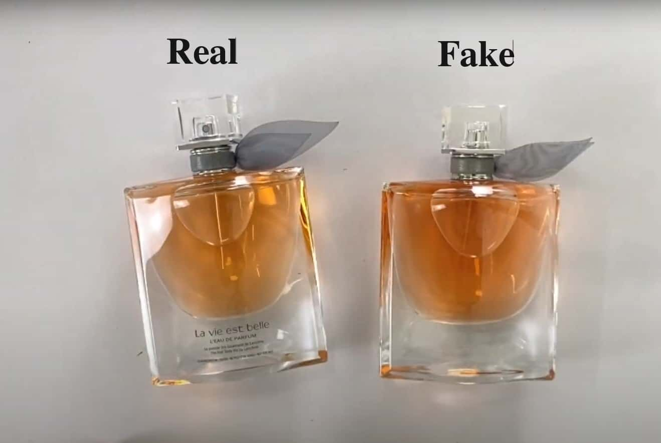 Lancome La Vie Est Belle Real - Fake