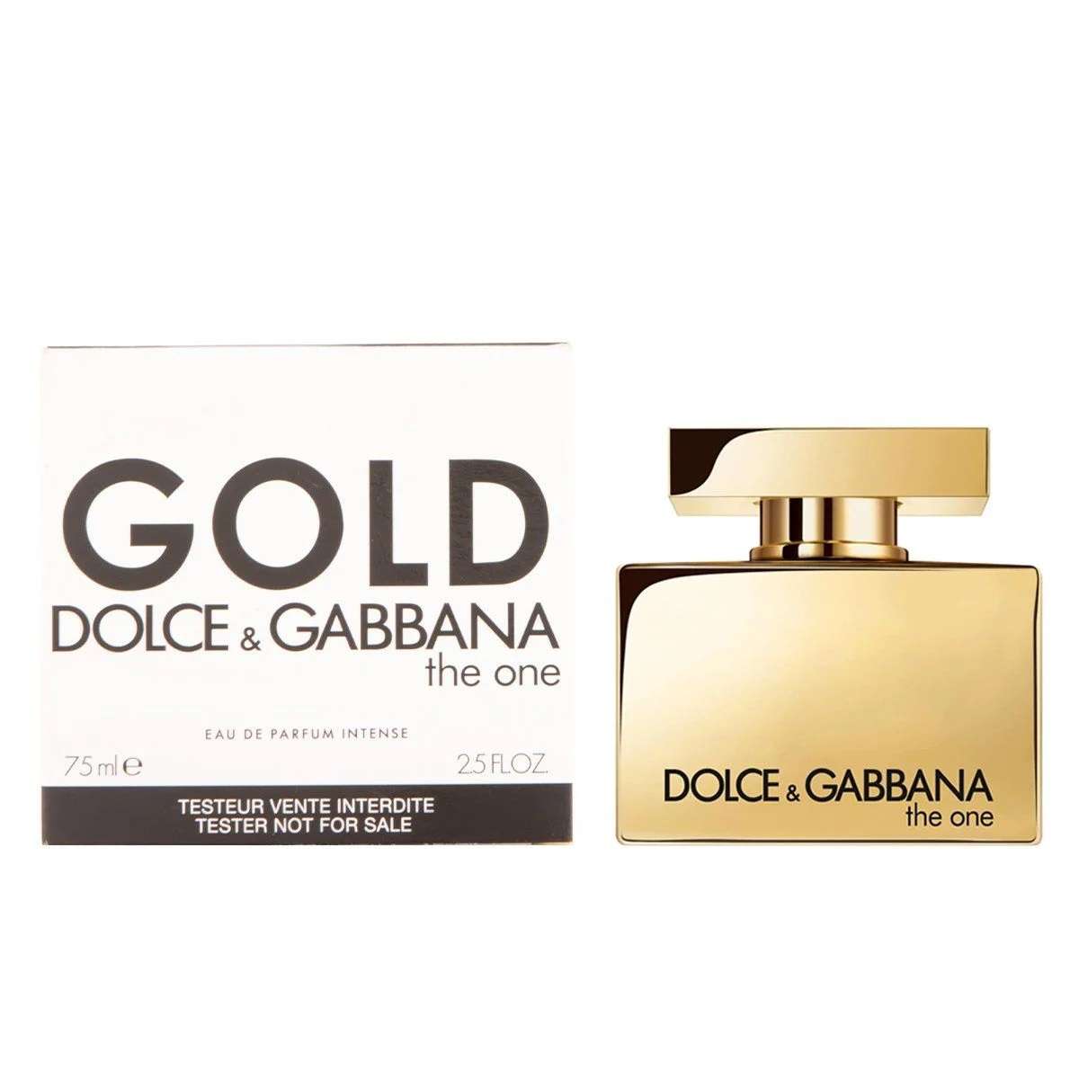 Tester Dolce & Gabbana D&G The One Gold Intense Woman EDP 75ml 1 Tester Dolce & Gabbana D&G The One Gold Intense EDP 75ml _ Tiến Perfume
