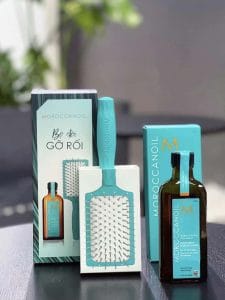 Bộ đôi dưỡng tóc MOROCCAN OIL gỡ rối