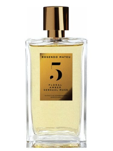 Rosendo Mateu No 5 Floral Amber Sensual Musk Rosendo Mateu No 5 Floral Amber Sensual Musk