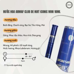 Armaf Club De Nuit Blue Iconic Mini 10ml | Tiến Perfume