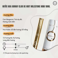 Armaf Club De Nuit Milestone Mini 10ml | Tiến Perfume