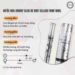 Armaf Club De Nuit Sillage Mini 10ml | Tiến Perfume