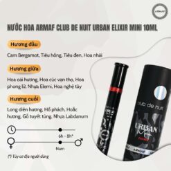 Armaf Club De Nuit Urban Elixir Mini 10ml | Tiến Perfume