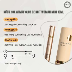 Armaf Club De Nuit Woman Mini 10ml 1 Armaf Club De Nuit Woman Mini 10ml
