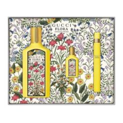 Giftset Gucci Flora Gorgoeus Orchid EDP 100ml 3pcs _ Tiến Perfume