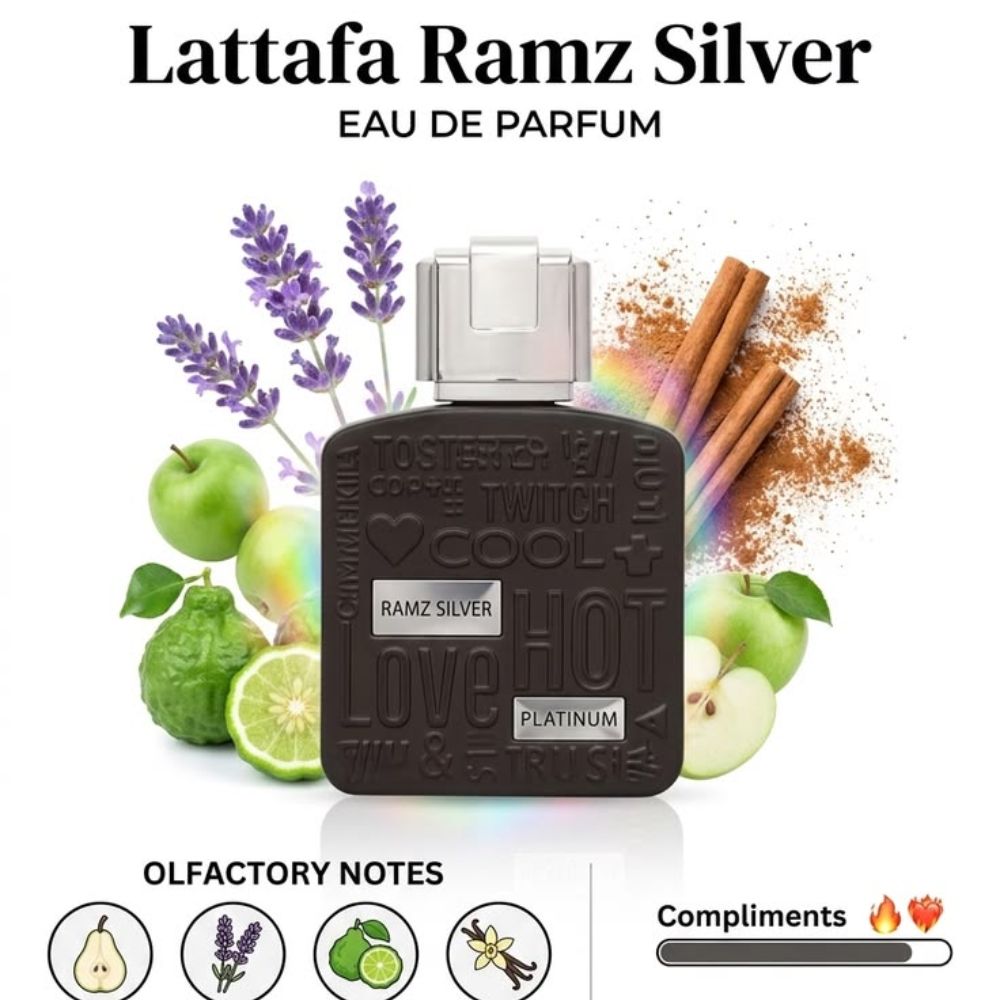 Lattafa Ramz Silver EDP 100ml 30 Note hương Lattafa Ramz Silver EDP _ Tiến Perfume