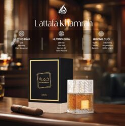 Nốt hương nước hoa của Lattafa Khamrah