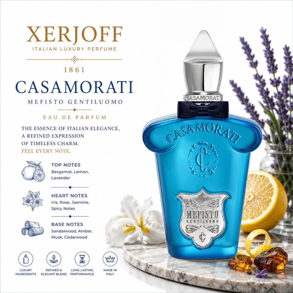 Xerjoff Casamorati Mefisto Gentiluomo EDP 100ml 21 Authentic Perfume Xerjoff Casamorati Mefisto Gentiluomo EDP _ Tiến Perfume