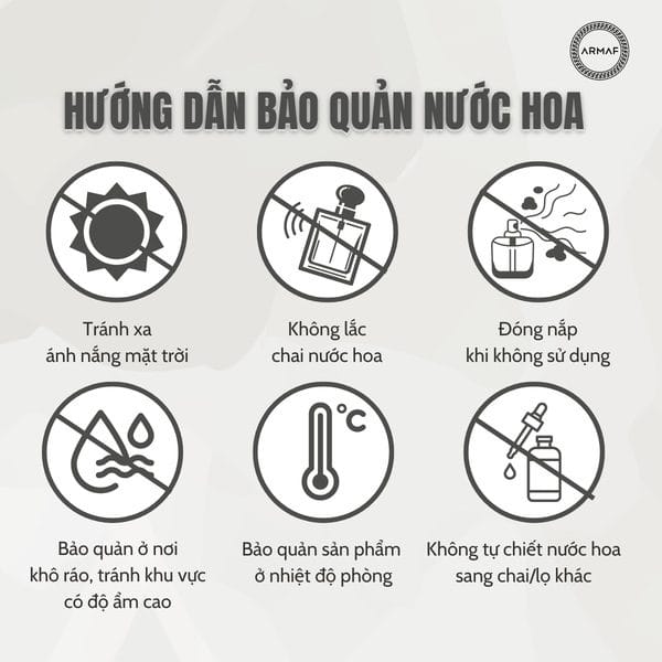 Hướng dẫn bảo quản nước hoa Hướng dẫn bảo quản nước hoa | Tiến Perfume