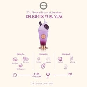 Review nước hoa Armaf Delights YUM YUM 14 Nước hoa Armaf DELIGHTS YUM YUM EDP 100ml | Tiến Perfume