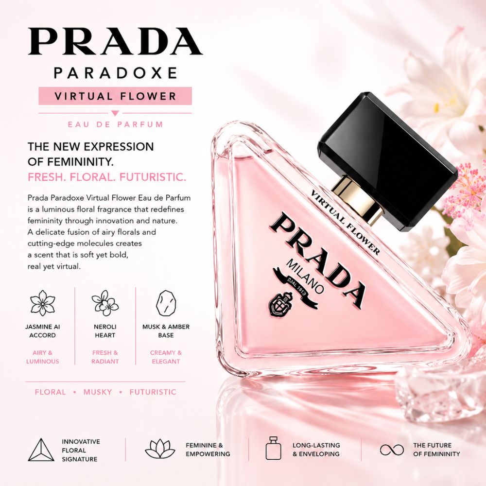 Prada Paradoxe Virtual Flower EDP 24 Authentic Perfume Prada Paradoxe Virtual Flower EDP _ Tiến Perfume