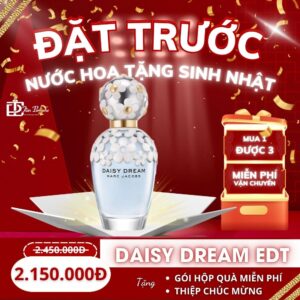 Combo nước hoa tặng sinh nhật - Marc Jacobs Daisy Dream EDT 100ml