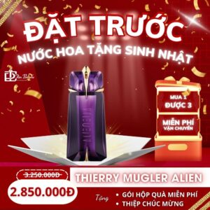 Đặt trước nước hoa tặng sinh nhật - THIERRY MUGLER ALIEN EDP 90ml