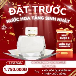 Đặt trước nước hoa tặng sinh nhật - montblanc signature edp 90ml