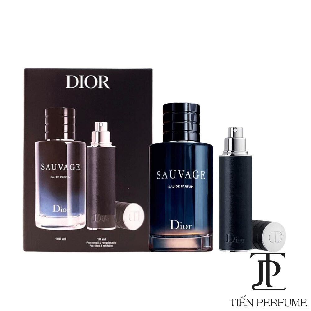 GiftSet Dior Sauvage EDP 100ml 2pcs (100ml, 10ml) 2 GiftSet Dior Sauvage EDP 100ml 2pcs (100ml, 10ml) _ Tiến Perfume
