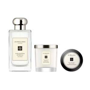 Set Jo Malone London English Pear & Freesia 100ml + Lotion 50ml + Nến thơm 2 Set Jo Malone London English Pear & Freesia full seal + lotion + nến _ Tiến Perfume
