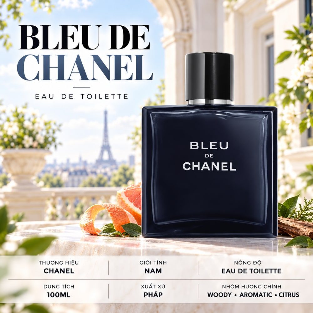 Bleu de Chanel EDT 29 Authentic Perfume Chanel Bleu De Chanel EDT _ Tiến Perfume