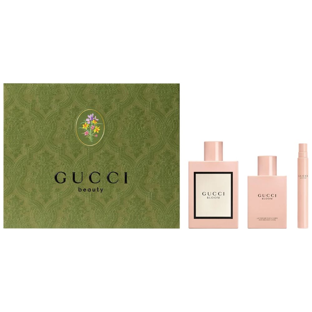 Giftset Gucci Bloom EDP 100ml, Lotion dưỡng da, Mini 10ml _ Tiến Perfume