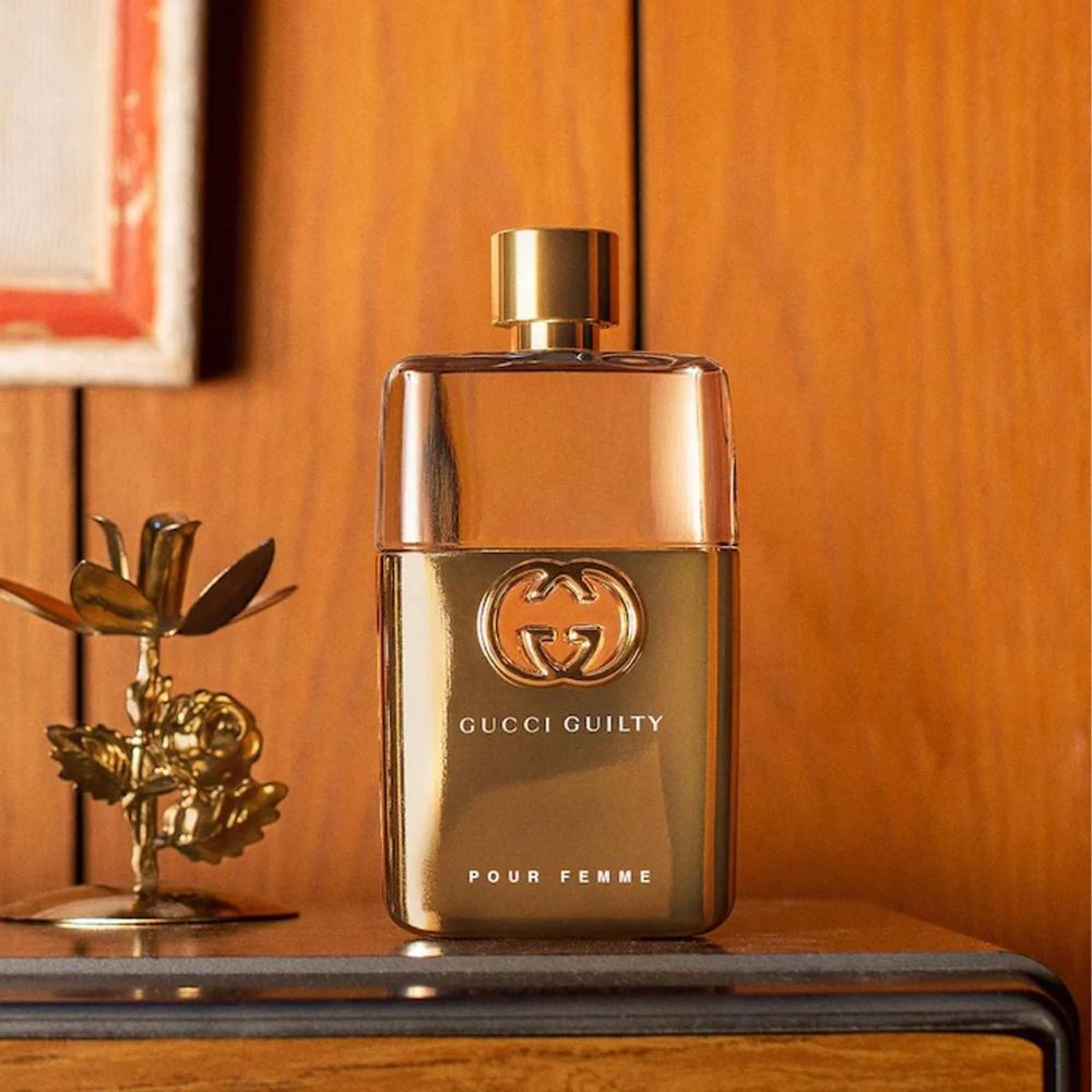 Giftset Gucci Guilty Pour Femme EDP 90ml + Mini 10ml + Body Lotion 50ml 4 Nước hoa nữ Gucci Guilty Pour Femme EDP chính hãng _ Tiến Perfume