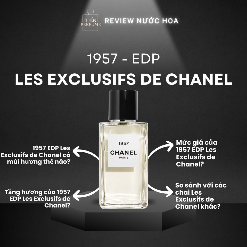 Review nước hoa 1957 EDP Les Exclusifs de Chanel 1 Review nước hoa 1957 EDP Les Exclusifs de Chanel _ Tiến Perfume