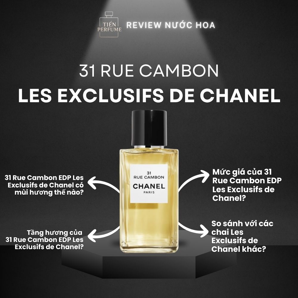 Review nước hoa 31 Rue Cambon EDP Les Exclusifs de Chanel 5 Review nước hoa 31 Rue Cambon EDP Les Exclusifs de Chanel _ Tiến Perfume