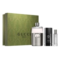Set Gucci Guilty Pour Homme 3pcs (EDT 90ml + Lăn Khử Mùi Deodorant Stick + EDT 15ml)_ Tiến Perfume