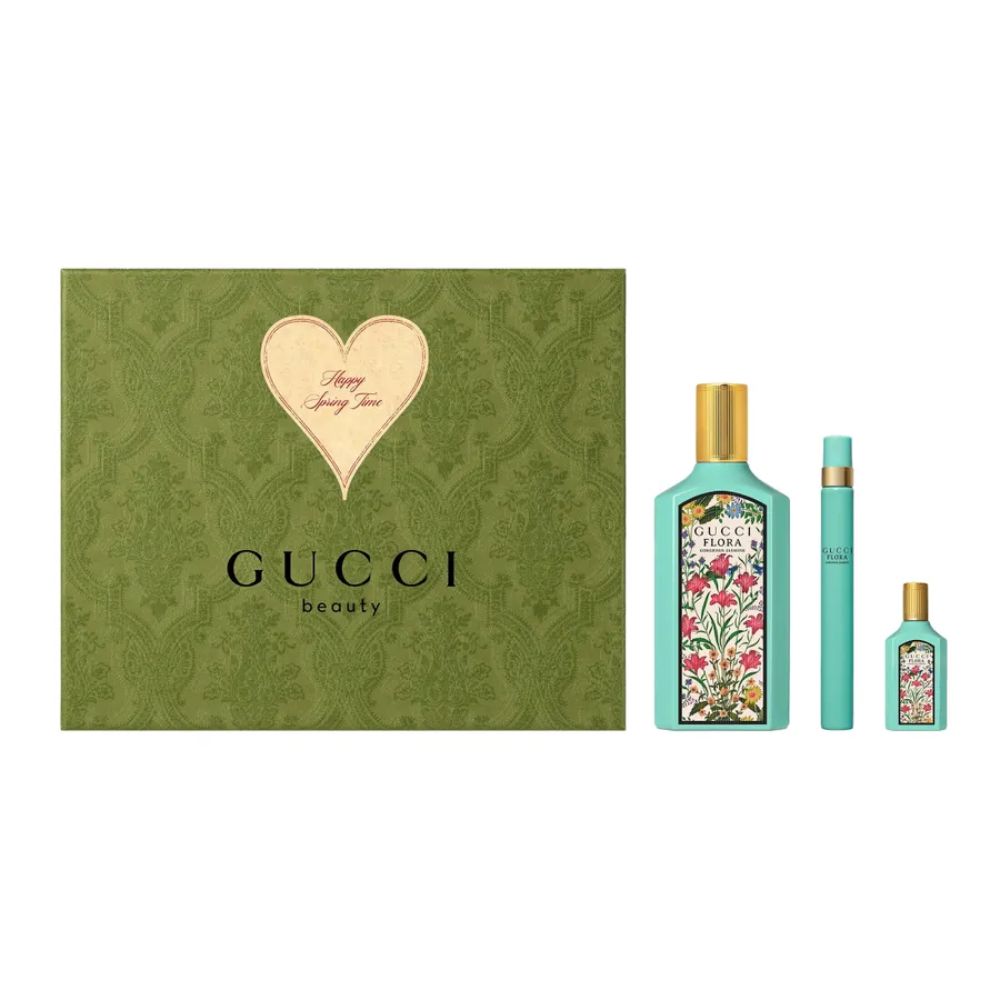 Set Nước Hoa Gucci Flora Gorgeous Jasmine EDP (100ml +10ml + 5ml) _ Tiến Perfume