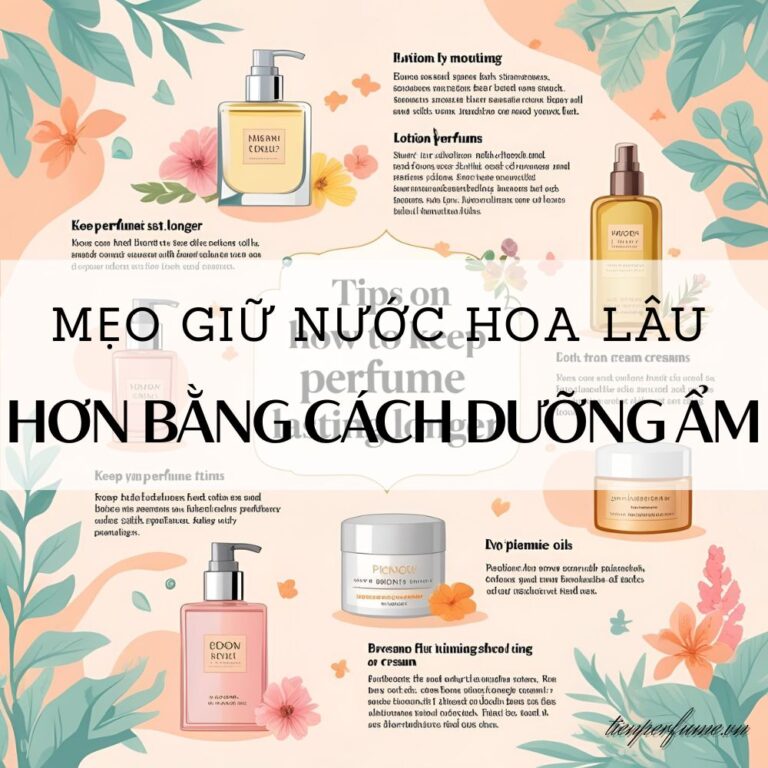 3 Mẹo giữ nước hoa lâu hơn bằng cách dưỡng ẩm _ Mẹo nước hoa Tiến Perfume