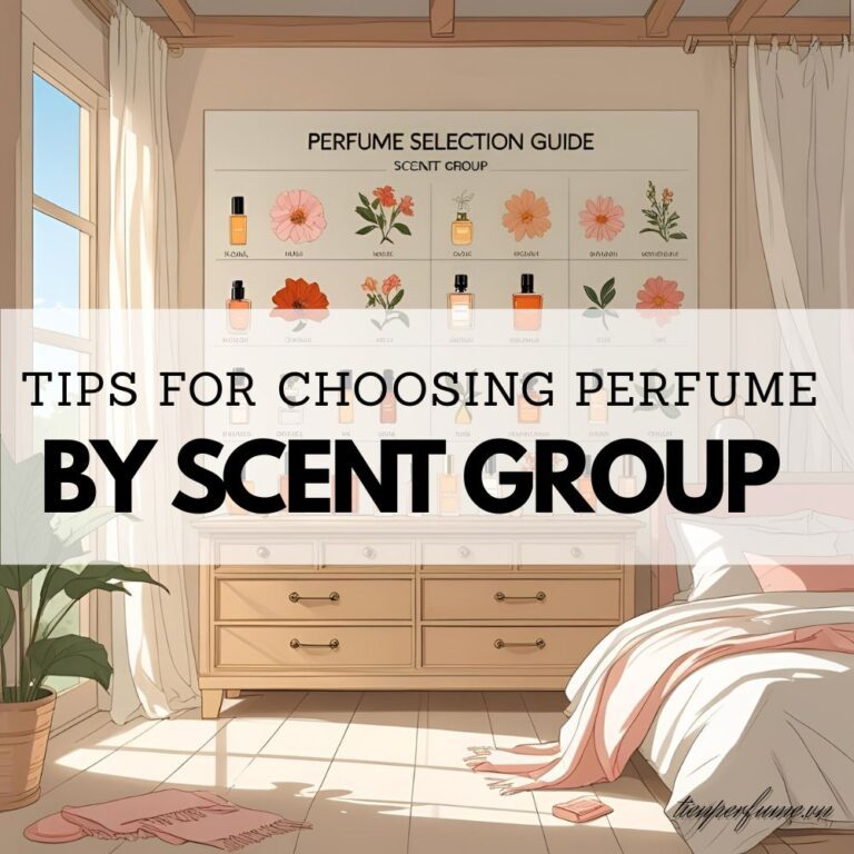 9 Tips for choosing perfume by scent group Tiến Perfume tips