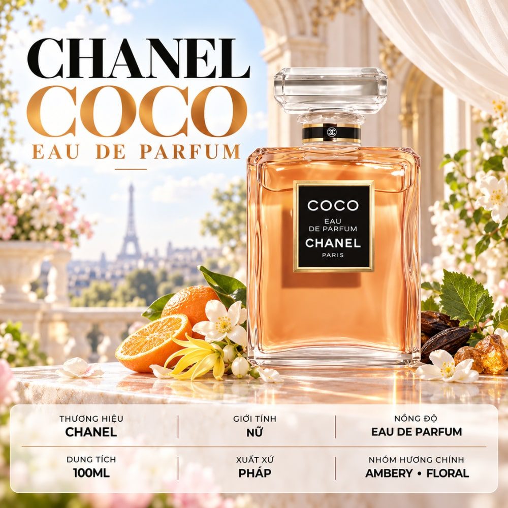 Authentic Perfume Chanel Coco EDP _ Tiến Perfume Authentic Perfume Chanel Coco EDP _ Tiến Perfume