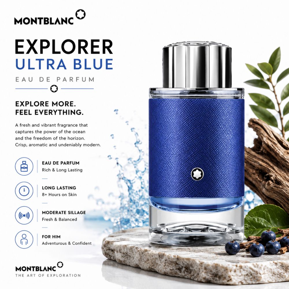 Montblanc Explorer Ultra Blue EDP 8 Authentic Perfume Montblanc Explorer Ultra Blue EDP _ Tiến Perfume