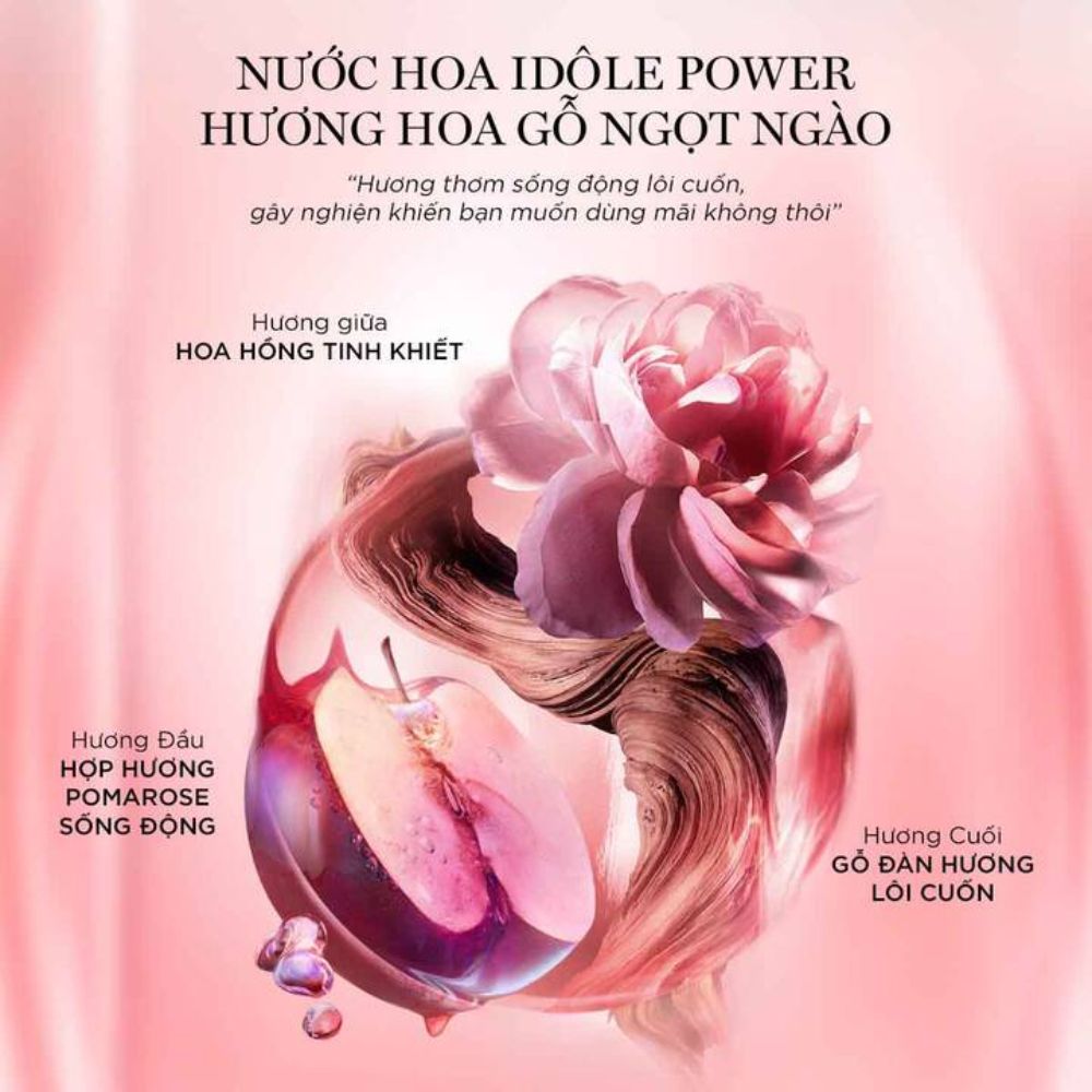 Lancome Idole Power EDP Intense 100ml 4 1 Mùi hương nước hoa nữ Lancome Idole Power EDP Intense 100ml chính hãng _ Tiến Perfume
