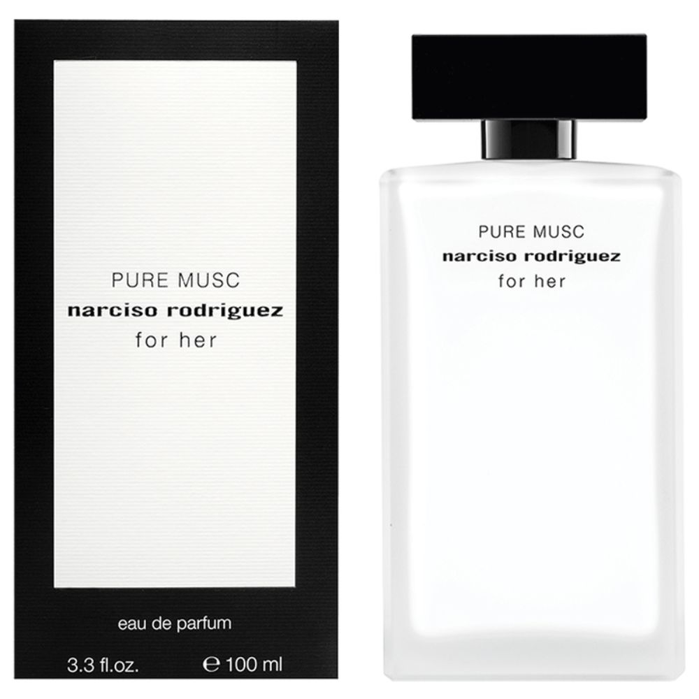Giftset nước hoa nữ Narciso Rodriguez Pure Musc EDP 3 Món (100ml + 10ml + 50ml) 3 1 Nước hoa Narciso Pure Musc EDP 100ml - Narciso Trắng Cao_ Tiến Perfume