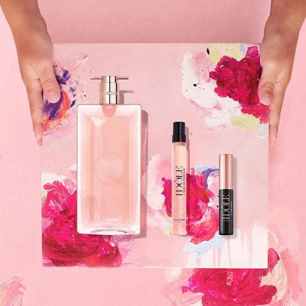 GiftSet Lancome Idole EDP Mascara 2,5ml (100ml, 10ml) 2 3 GiftSet Lancome Idole EDP 100ml 3Pcs (100ml, 10ml, Mascara 2.5ml) _ Tiến Perfume