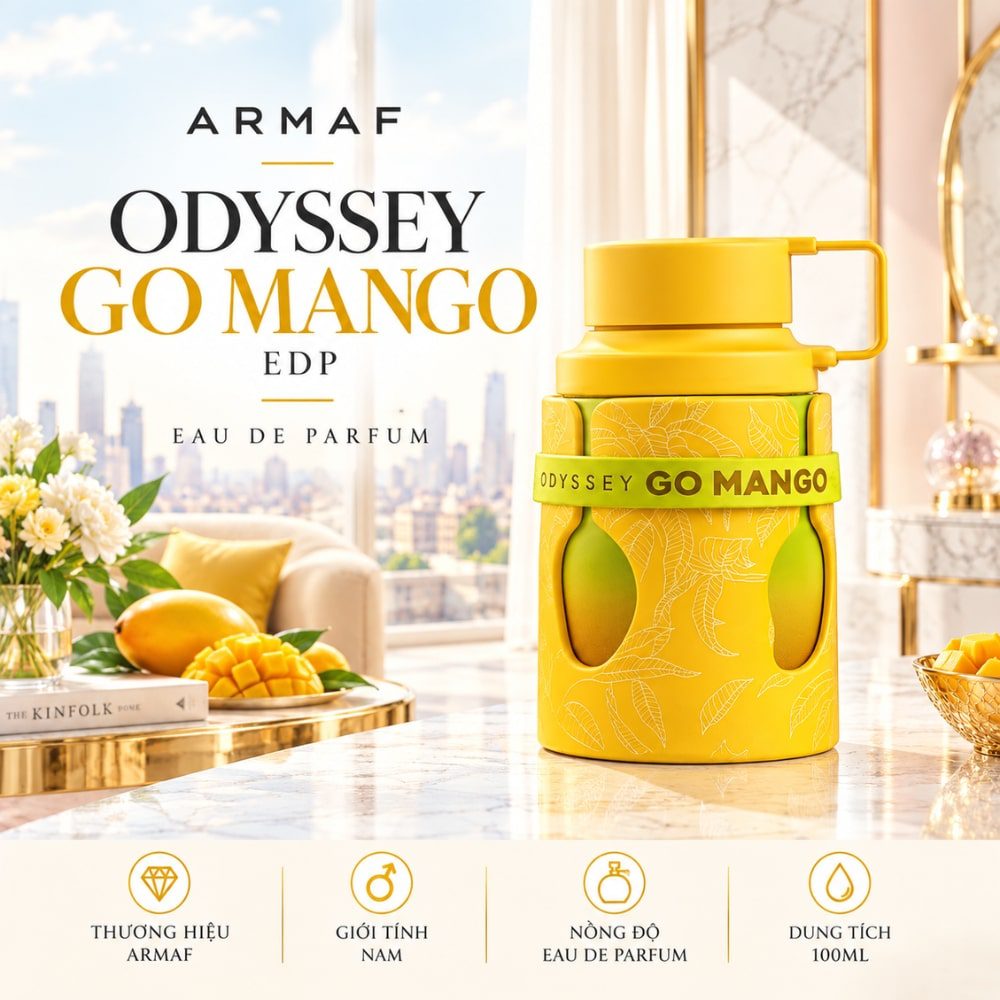 Armaf Odyssey Go Mango 24 Authentic Perfume Armaf Odyssey Go Mango _ Tiến Perfume