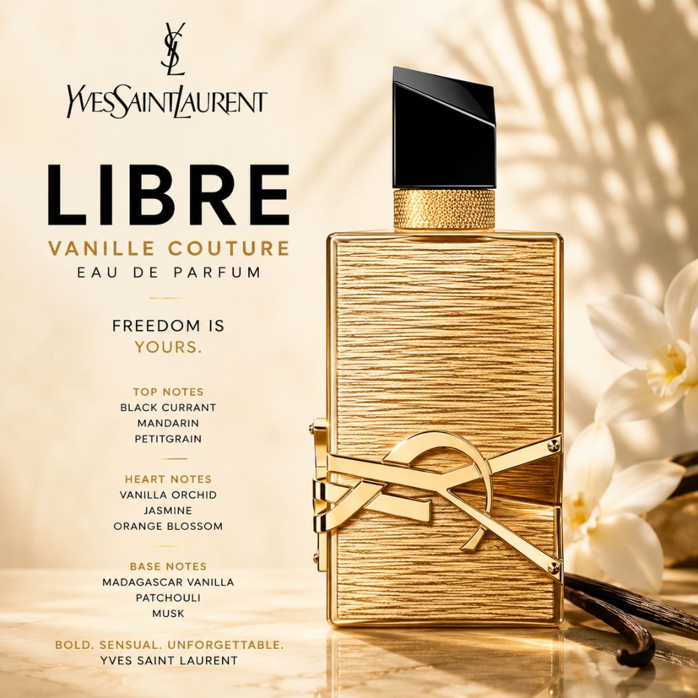 Yves Saint Laurent Libre Vanille Couture EDP 50ml 22 Authentic Perfume Libre Vanille Couture Yves Saint Laurent _ Tiến Perfume