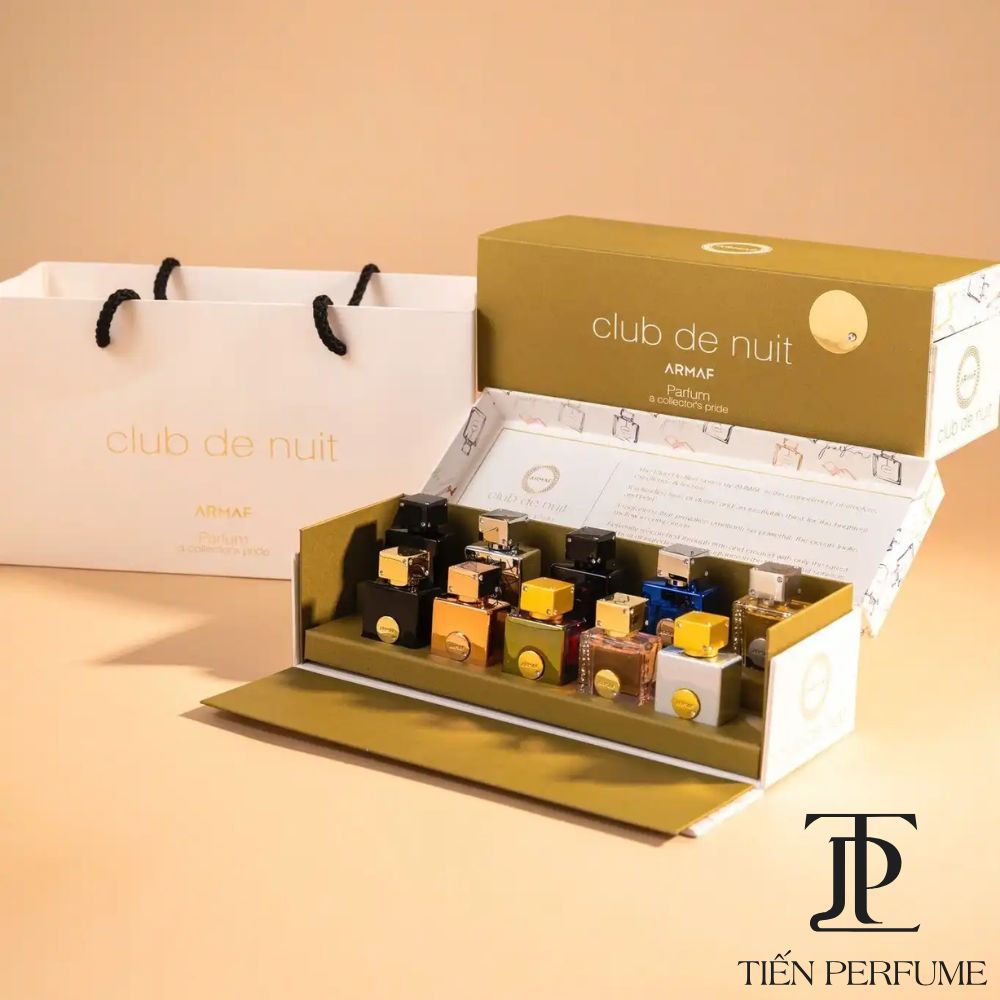 Set Nước Hoa Armaf Club de Nuit 10 x 5ml 3 Set Nước Hoa Mini Armaf Club de Nuit 10 x 5ml _ Tiến Perfume