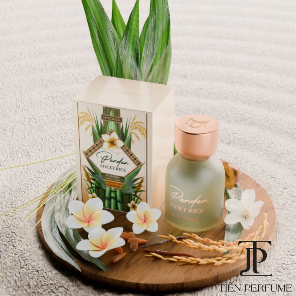 Mykonos Pandan Sticky Rice EDP 50ml 3 So sánh mùi hương Mykonos Pandan Sticky Rice EDP 50ml_ Tiến Perfume (2)