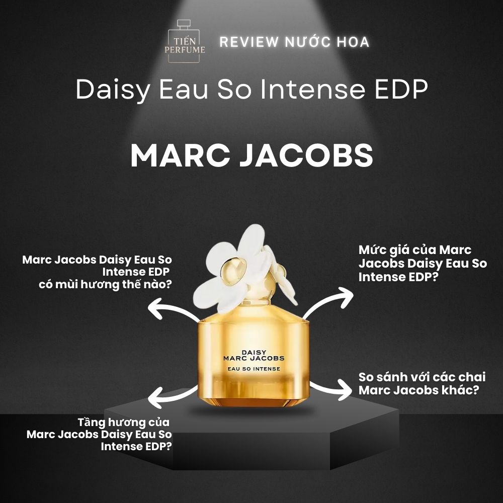 Review nước hoa Marc Jacobs Daisy Eau So Intense EDP _ Tiến Perfume