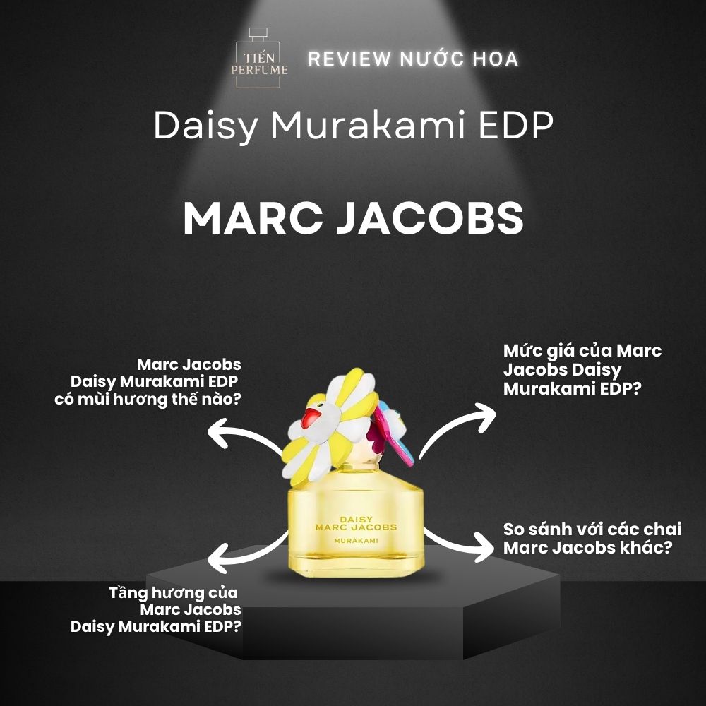 Review nước hoa Marc Jacobs Daisy Murakami EDP vàng 1 Review nước hoa Marc Jacobs Daisy Murakami EDP vàng _ Tiến Perfume